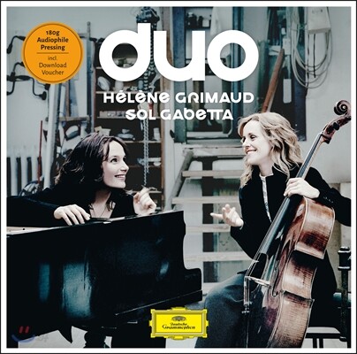 Helene Grimaud / Sol Gabetta 엘렌 그뤼모, 솔 가베타 첼로 소나타 - 브람스 드뷔시 쇼스타코비치 슈만 (Duo) [2 LP]