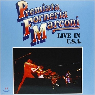 Premiata Forneria Marconi (P.F.M) — Live In U.S.A. 앨범 커버