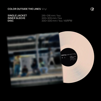 코르티스,CORTIS — Color Outside The Lines (EP)(Limited Edition) 앨범 커버