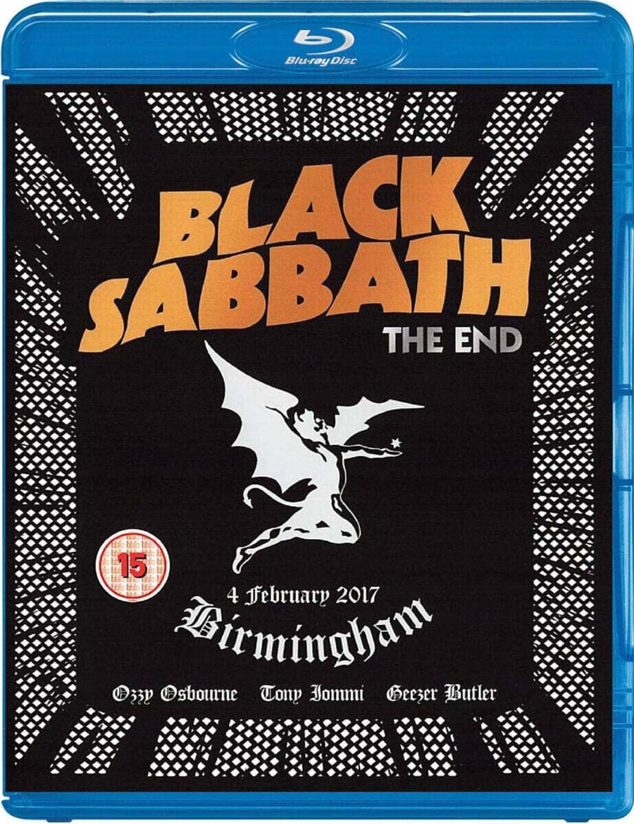 Black Sabbath (블랙 사바스) - The End, 4 February 2017 - Birmingham [블루레이]
