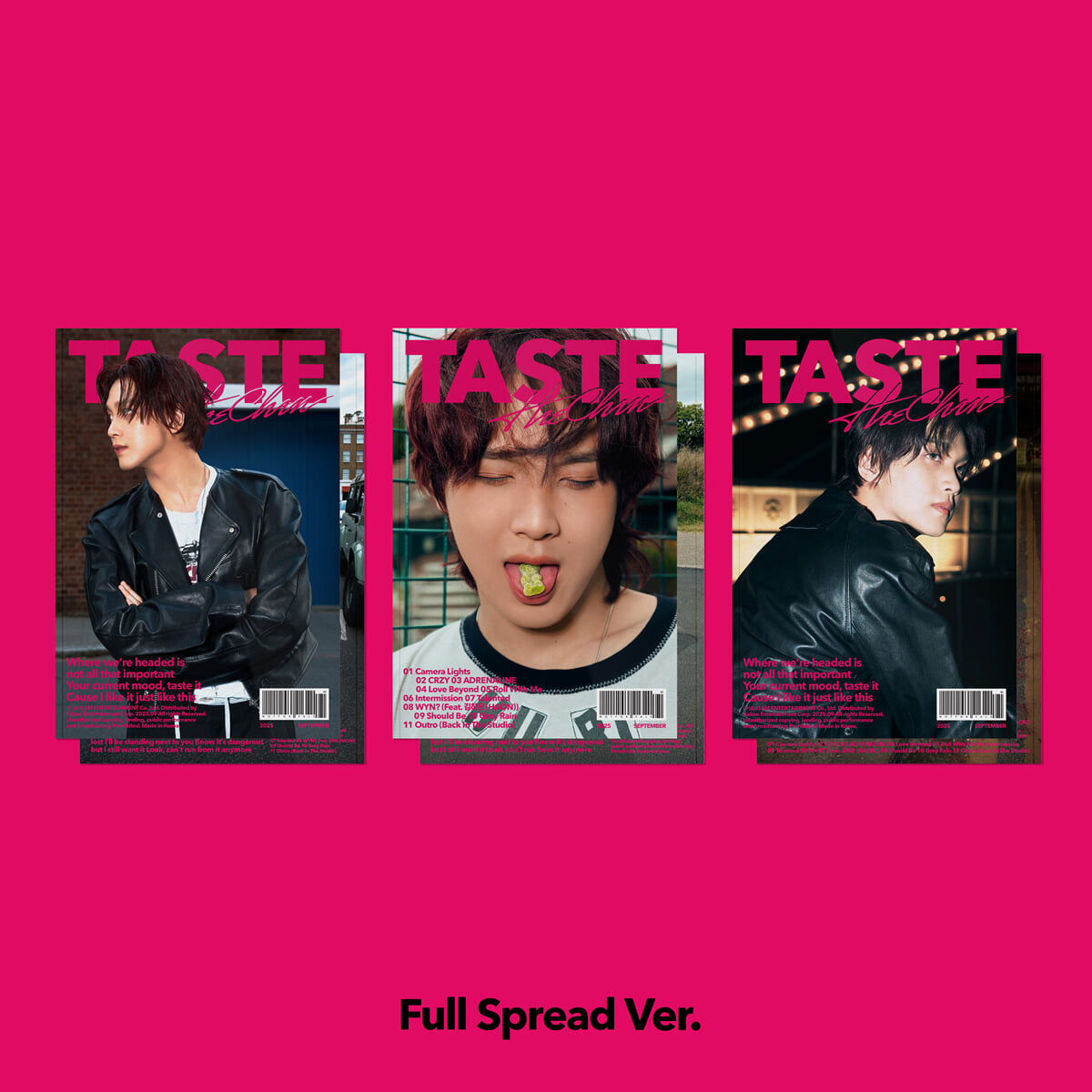 해찬 (HAECHAN) - 1집 : TASTE [Full Spread Ver.][3종 중 1종 랜덤발송]
