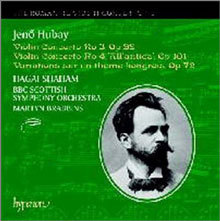 Hagai Shaham 낭만주의 바이올린 협주곡 3집 - 후바이 (The Romantic Violin Concerto 3 - Hubay)