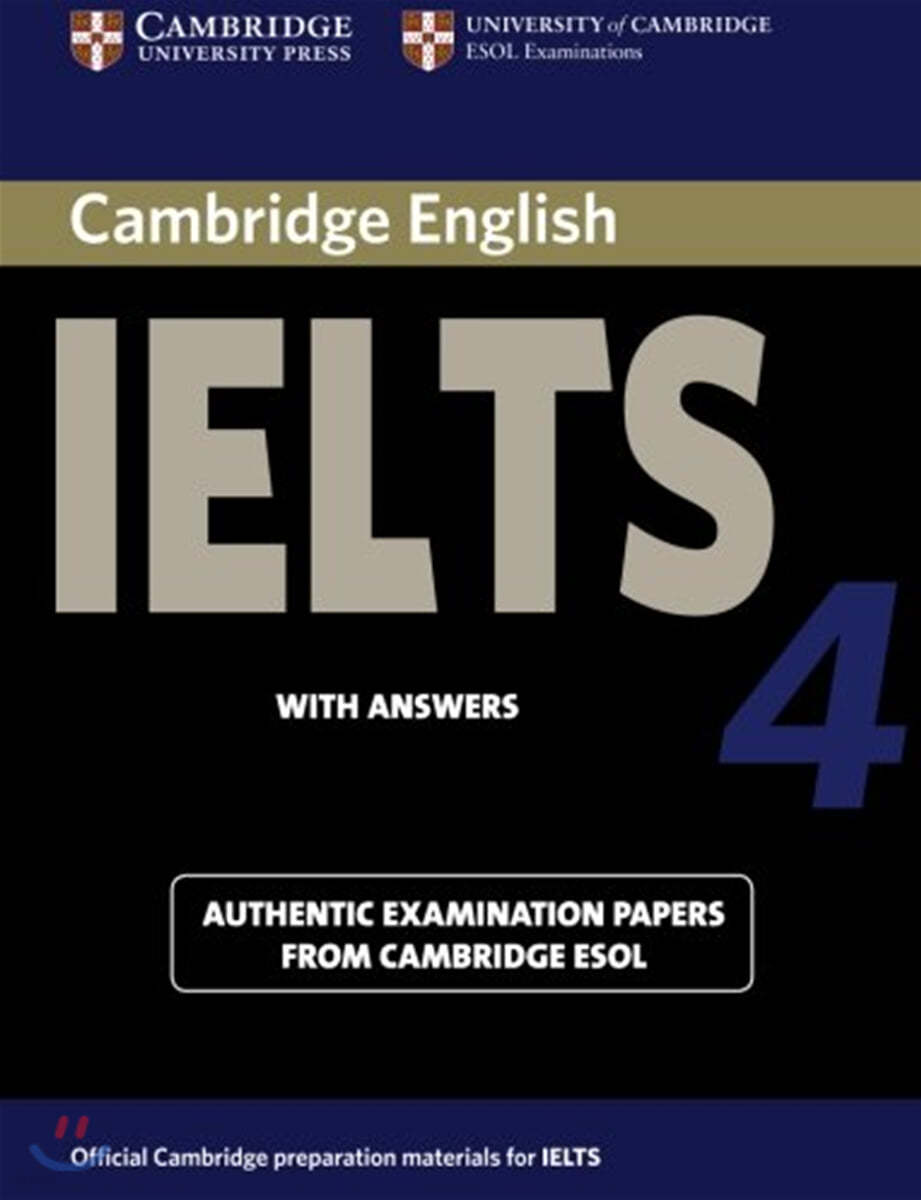 Cambridge IELTS 4 : Student's Book with Answers