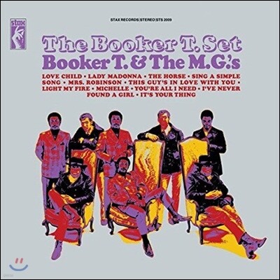Booker T. & The M.G.'s — The Booker T.Set (Back To Black Series) 앨범 커버