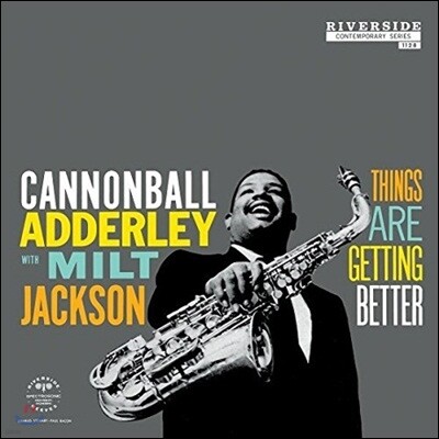 Cannonball Adderley With Milt Jackson — Things Are Getting Better (Back To Black Series) 앨범 커버