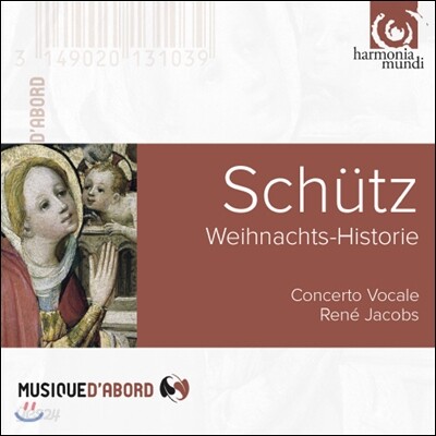 Rene Jacobs 쉬츠: 크리스마스 이야기 (Schutz: Weihnachts-Historie)