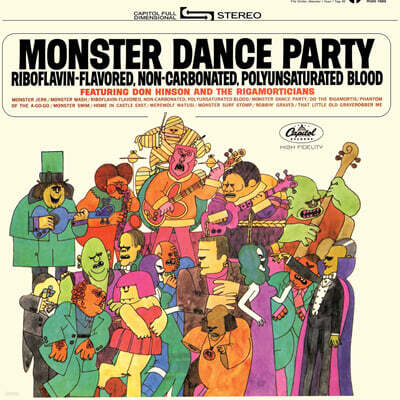Don Hinson & The Rigamorticians — Monster Dance Party 앨범 커버