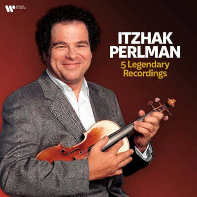 Itzhak Perlman — 이착 펄만 5개의 전설적인 음반 (Itzhak Perlman: 5 Legendary Recordings) 앨범 커버