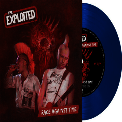 Exploited — Race Against Time 앨범 커버