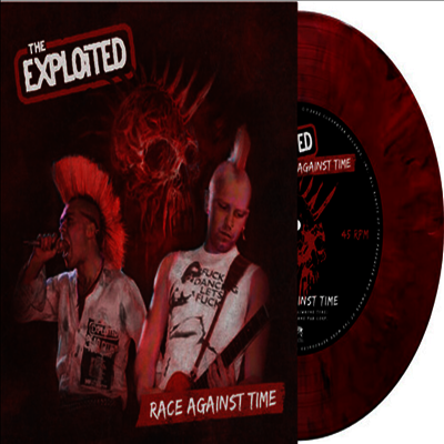Exploited — Race Against Time 앨범 커버