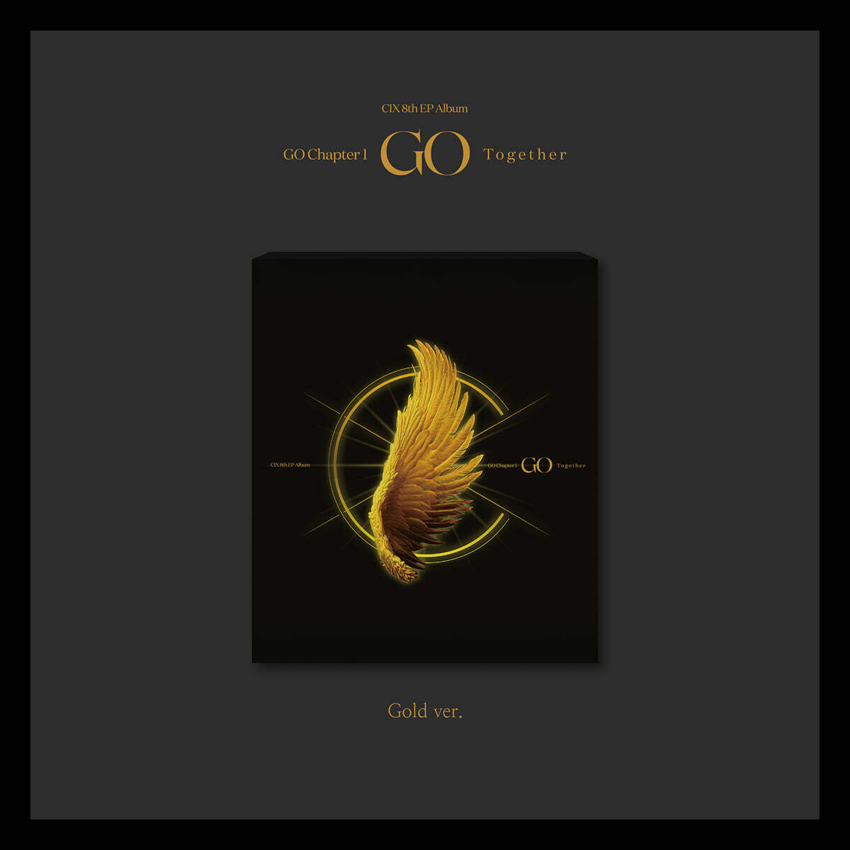 씨아이엑스 (CIX) - 미니앨범 8집 [GO Chapter 1 : GO Together][Gold ver.]