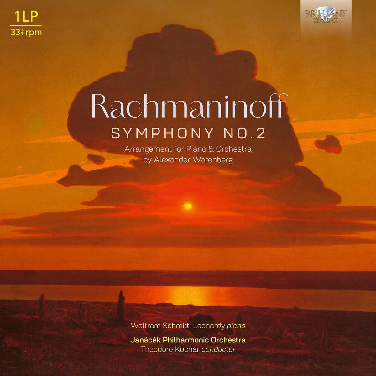 Theodore Kuchar 라흐마니노프: 교향곡 2번 - 피아노 협주곡 연주 버전 (Rachmaninoff: Symphony No. 2) [LP]