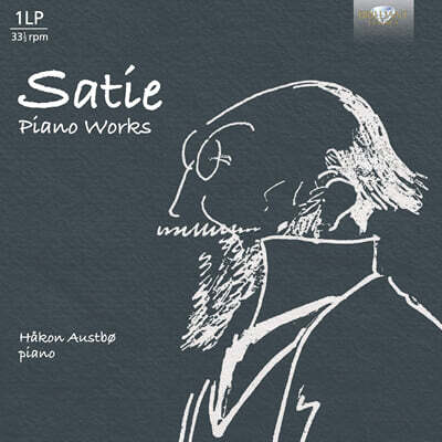 Hakon Austbo — Hakon Austbo 에릭 사티: 피아노 작품집 (Satie: Piano Works) 앨범 커버