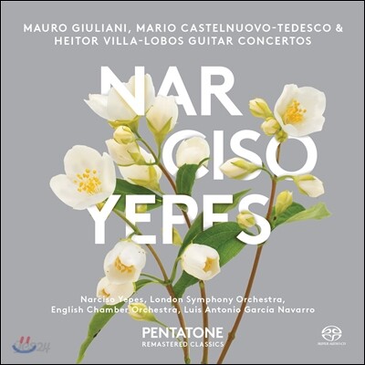 Narciso Yepes 카스텔누보-테데스코 / 줄리아니/ 빌라-로보스 기타 협주곡 (Giuliani / Castelnuovo-Tedesco / Villa Lobos: Guitar Concertos)