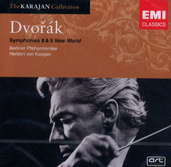 Herbert von Karajan 庸:  8 9 `żκ` (Dvorak: Symphony 8 & 9) ī