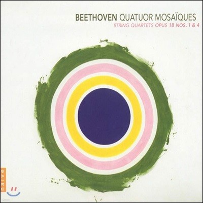 Quatuor Mosaiques 亥:   ǰ 18-1, 4 (Beethoven: String Quartets Op. 18 Nos.1, 4)