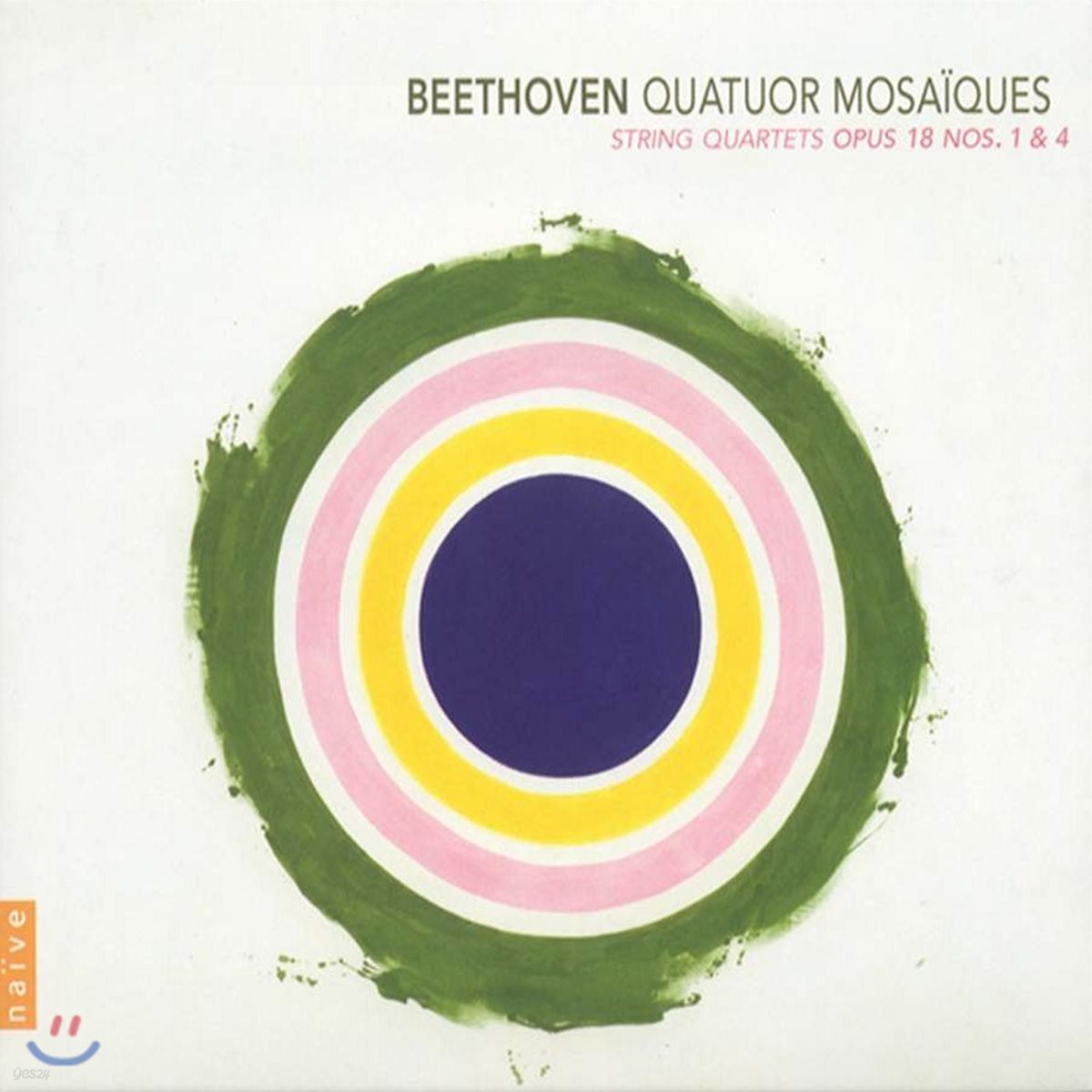 Quatuor Mosaiques 베토벤: 현악 사중주 작품 18-1, 4번 (Beethoven: String Quartets Op. 18 Nos.1, 4)