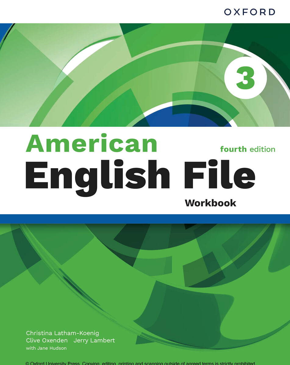 American English File 4/E Level 3 Workbook