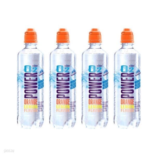 농심 파워오투 O2 오렌지 레몬 스포츠 에너지 음료 500ml 24개