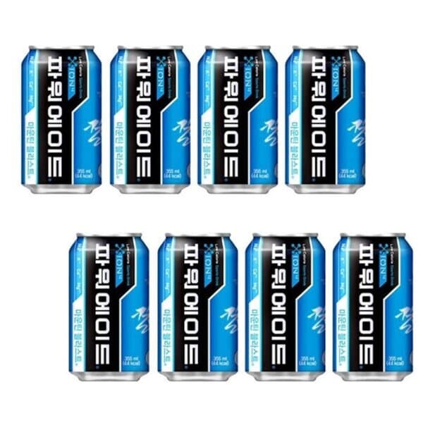 파워에이드 뚱캔 마운틴블라스트 이온 음료 355ml 24개