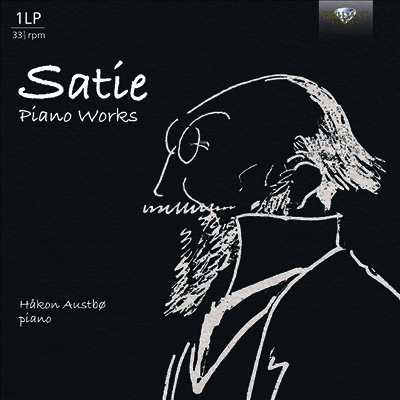 Hakon Austbo — 사티: 피아노 작품집 (Satie: Piano Works) - Hakon Austbo 앨범 커버