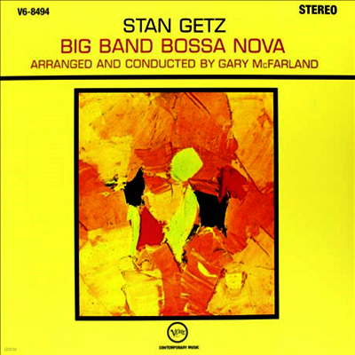 Stan Getz — Big Band Bossa Nova (Back To Black Series) 앨범 커버