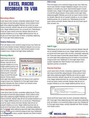 Excel Macro Recorder to Vba Tip Card