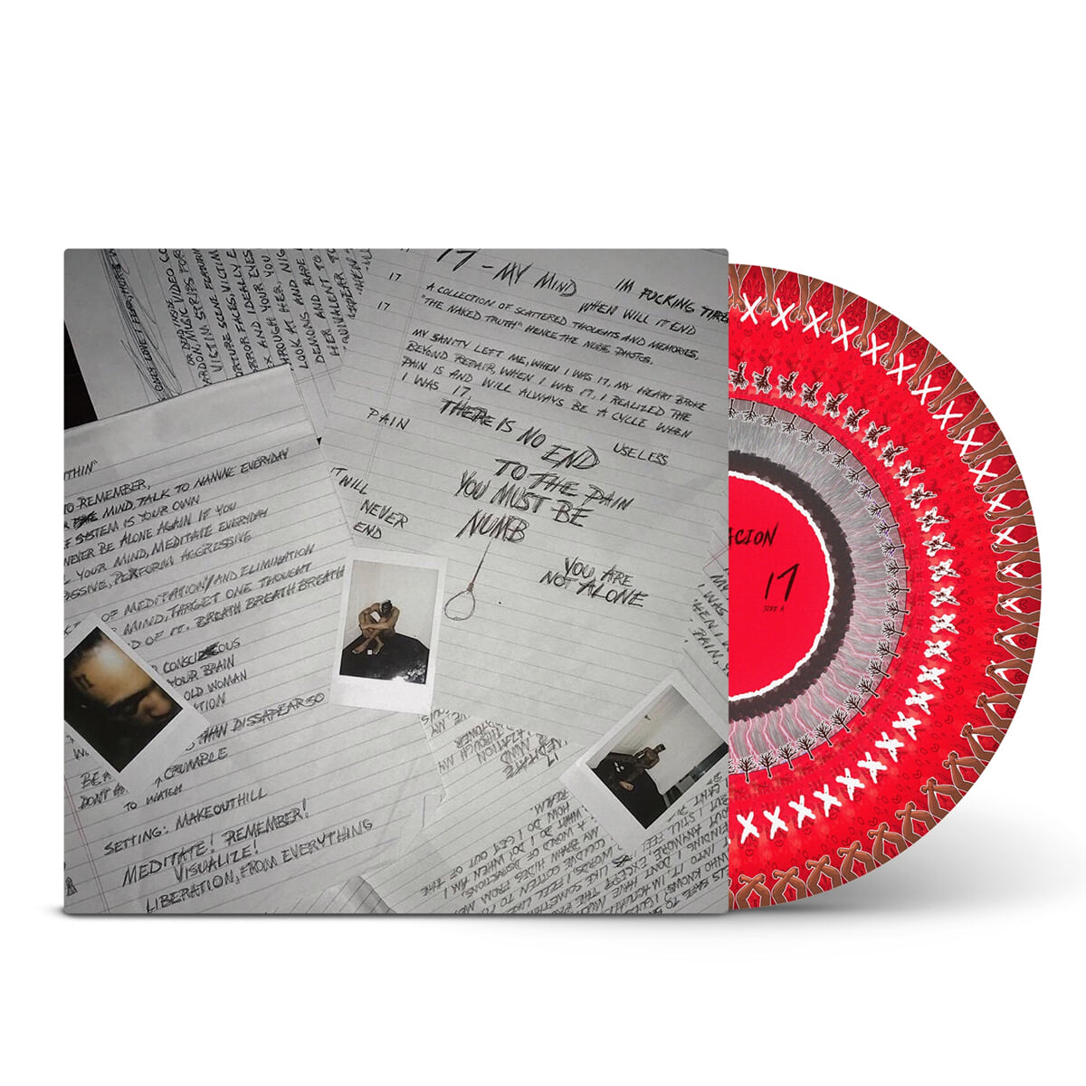 XXXTENTACION (엑스엑스엑스텐타시온) - 17 [조에트로프 픽쳐디스크 LP]