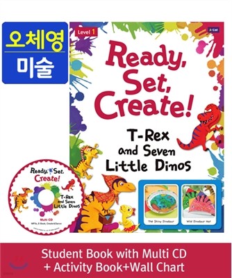 Pack-Ready, Set, Create ! 1 : T-Rex and Seven Little Dinos