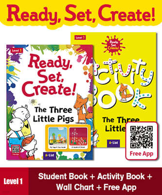 Pack-Ready, Set, Create ! 1 : The Three Little Pigs