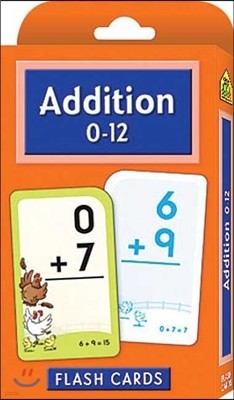 Addition 0-12 (School Zone Flash Cards)