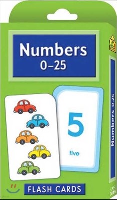 Numbers 0-25 (School Zone Flash Cards)