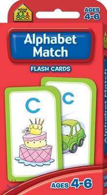 Alphabet Match (School Zone Flash Cards )