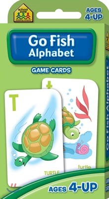 Go Fish Alphabet (School Zone Game Cards)