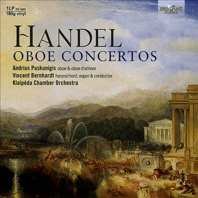 Andrius Puskunigis — 헨델: 오보에 협주곡 (Handel: Oboe Concertos) - Andrius Puskunigis 앨범 커버
