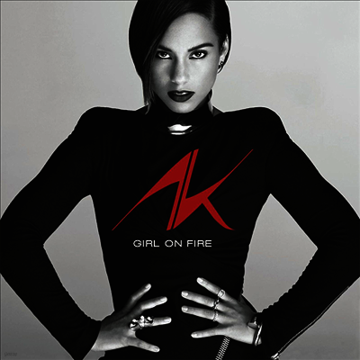 Alicia Keys — Girl On Fire 앨범 커버