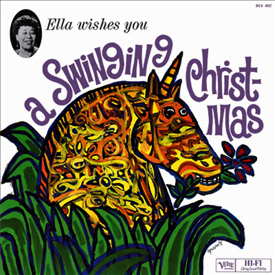 Ella Fitzgerald — Wishes You A Swinging Christmas 앨범 커버
