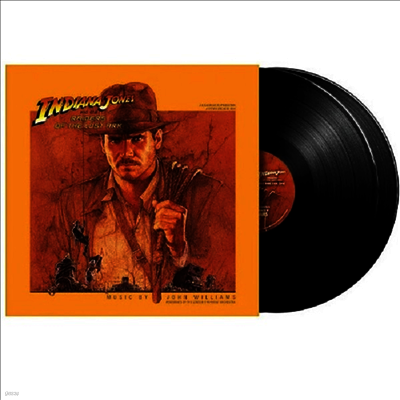 John Williams — Indiana Jones And The Raiders Of The Lost Ark (인디아나 존스: 레이더스)(By John Williams)(Gatefold) 앨범 커버