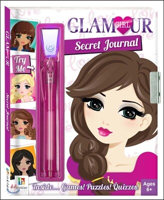 Glamour Girl Secret Journal : Pink