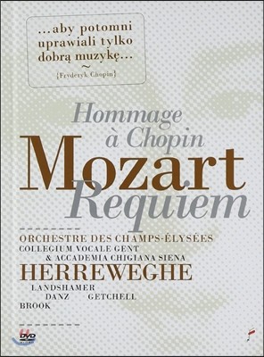 Philippe Herreweghe Ʈ:  (Mozart: Requiem K.626) DVD, NTSC 