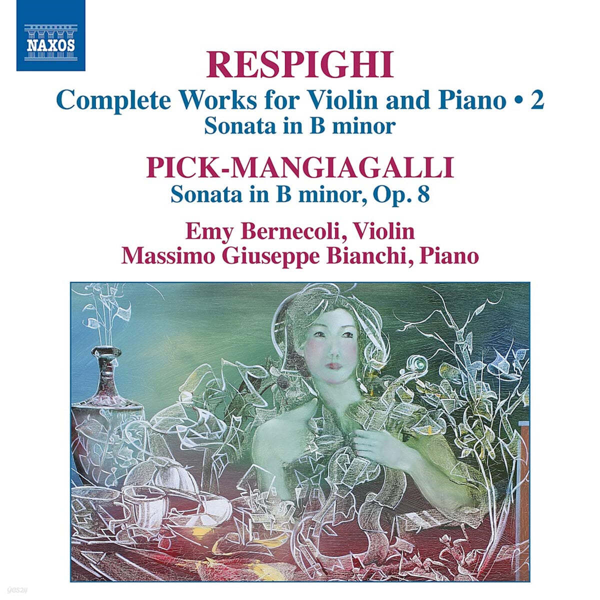 Emy Bernecoli 레스피기: 바이올린 소나타 2집 (Respighi: Works for Violin & Piano Vol. 2)
