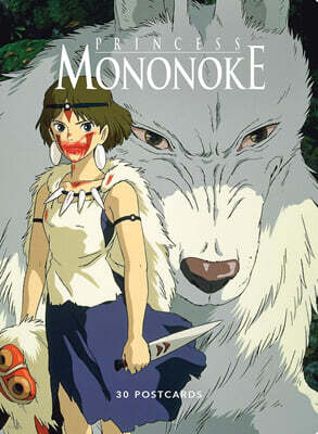 Studio Ghibli® Princess Mononoke: 30 Postcards