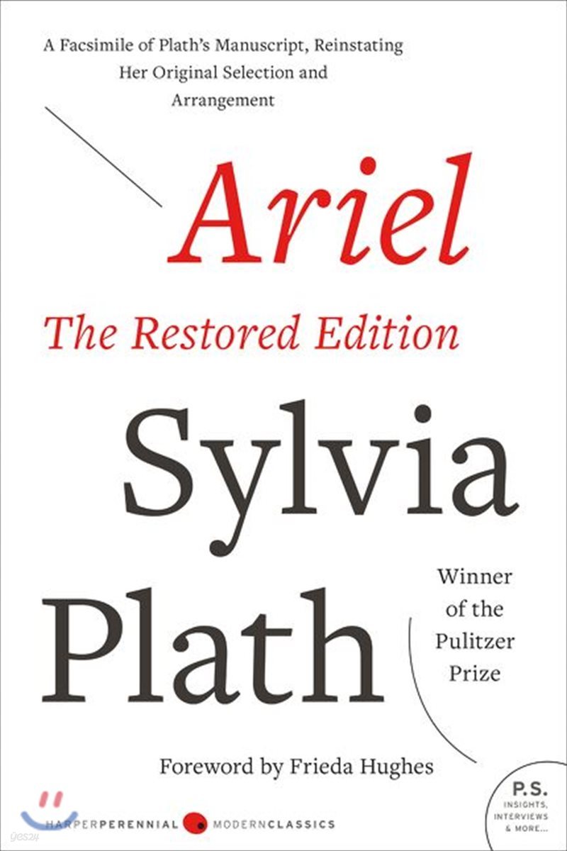 Ariel: The Restored Edition: A Facsimile of Plath's Manuscript, Reinstating Her Original Selection and Arrangement