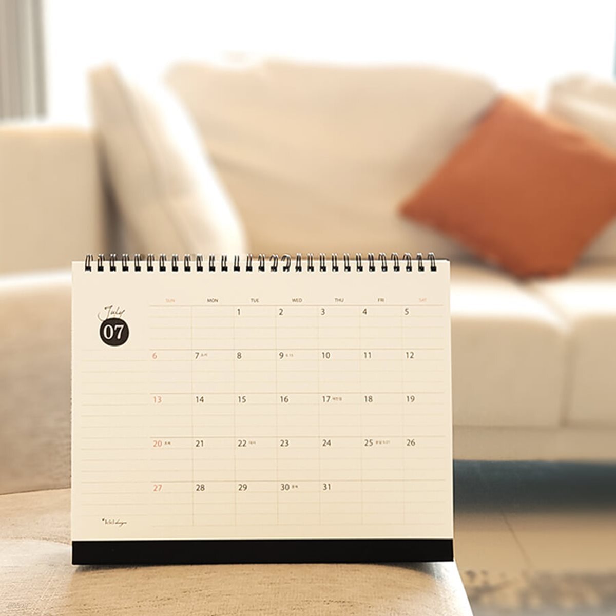 아이씨엘 스케줄러 데스크 캘린더 라지 2026 해빗트래커