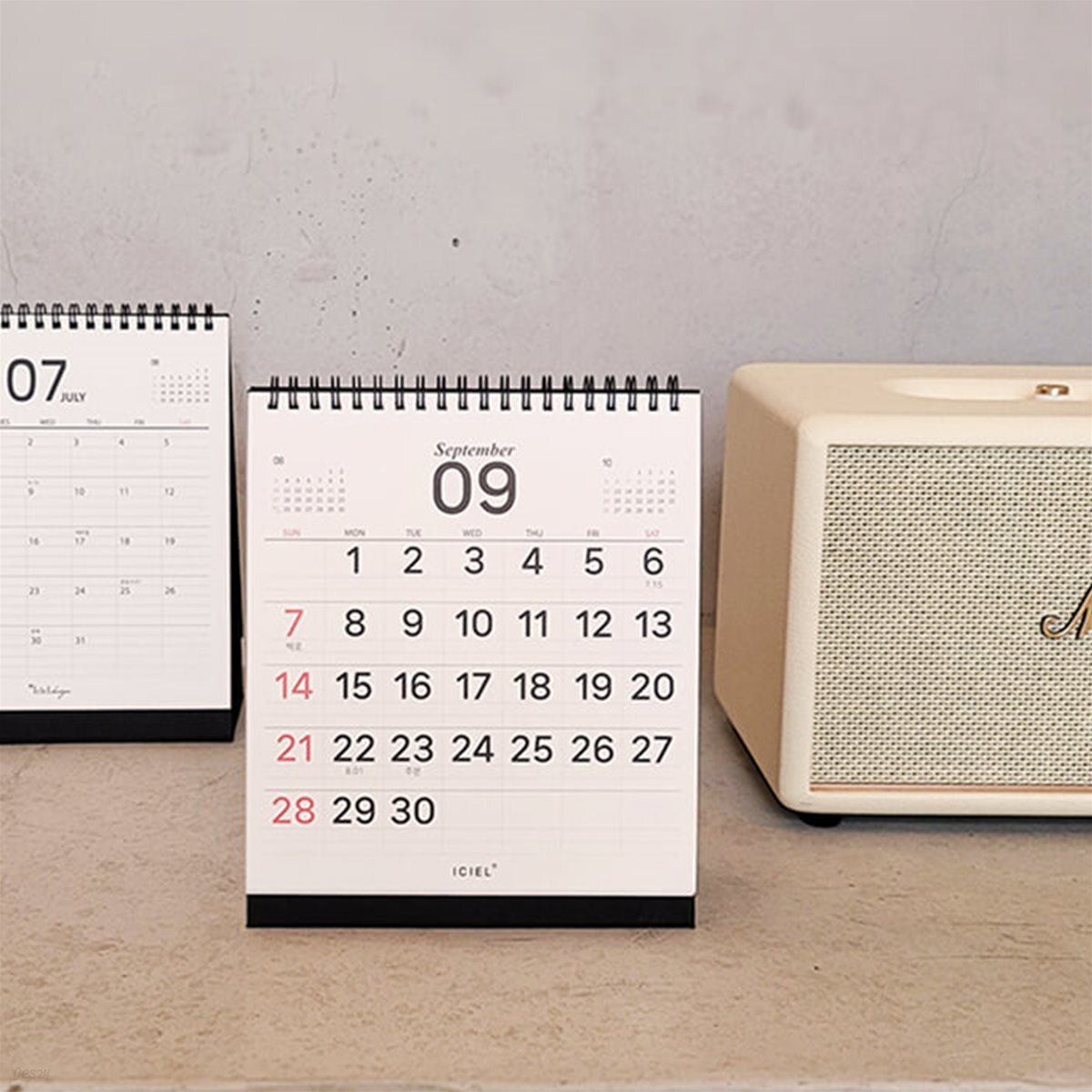 아이씨엘 클로버 데스크 캘린더 달력 2026