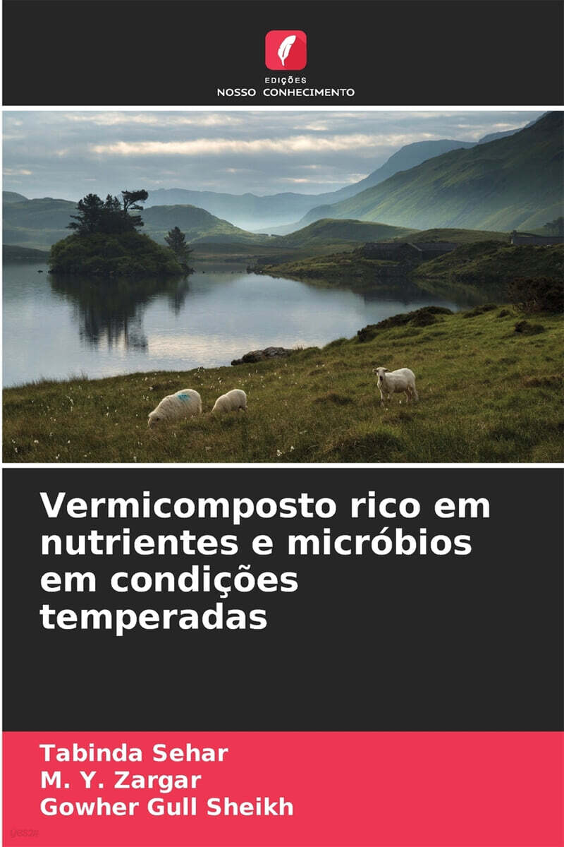 Vermicomposto rico em nutrientes e microbios em condicoes temperadas