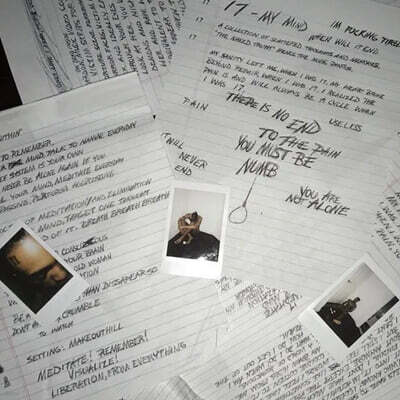 XXXTENTACION — 17 앨범 커버