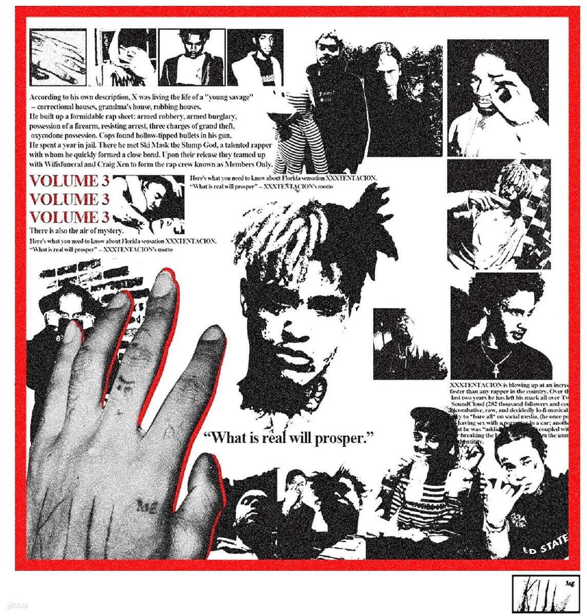 XXXTENTACION (엑스엑스엑스텐타시온) - XXXTENTACION Presents: Members Only Vol. 3 [2LP]