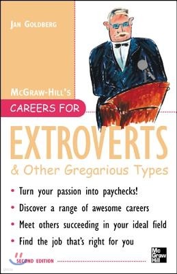 Careers for Extroverts & Other Gregarious Types, Second Ed.