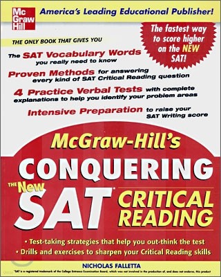 McGraw-Hill's Conquering the New SAT Critical Reading